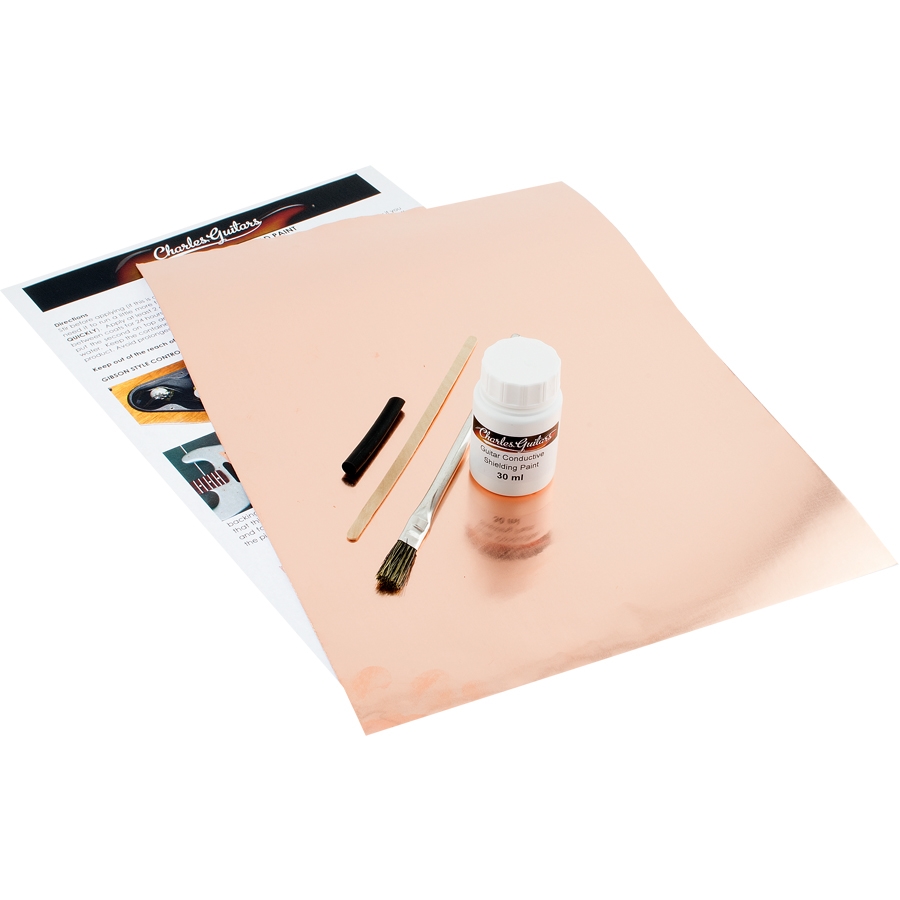 Guitar Conductive Shielding Paint with Heavy Duty Copper Foil