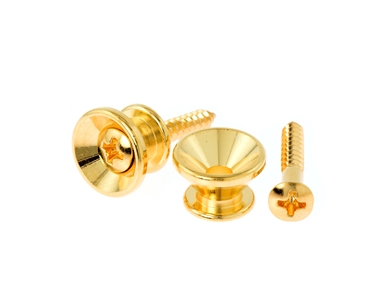 Gotoh Fender Replacement Strap Buttons Gold
