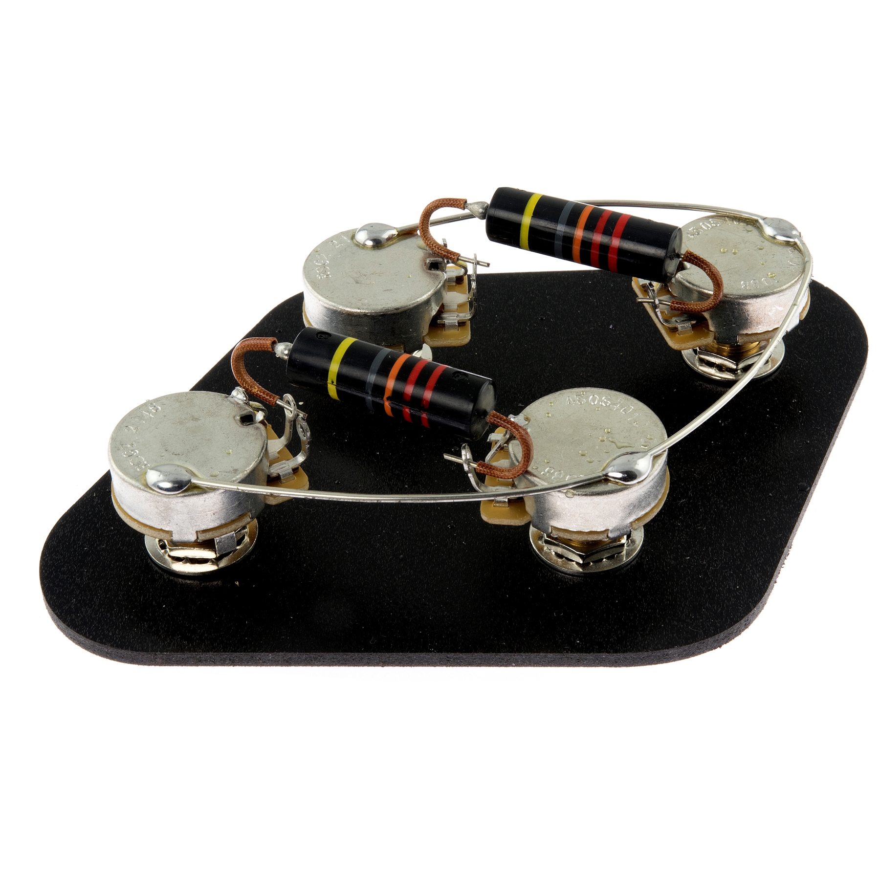 Pre-Wired Vintage Electronics Upgrade Kit with Luxe Bumble Bees - Short Shaft