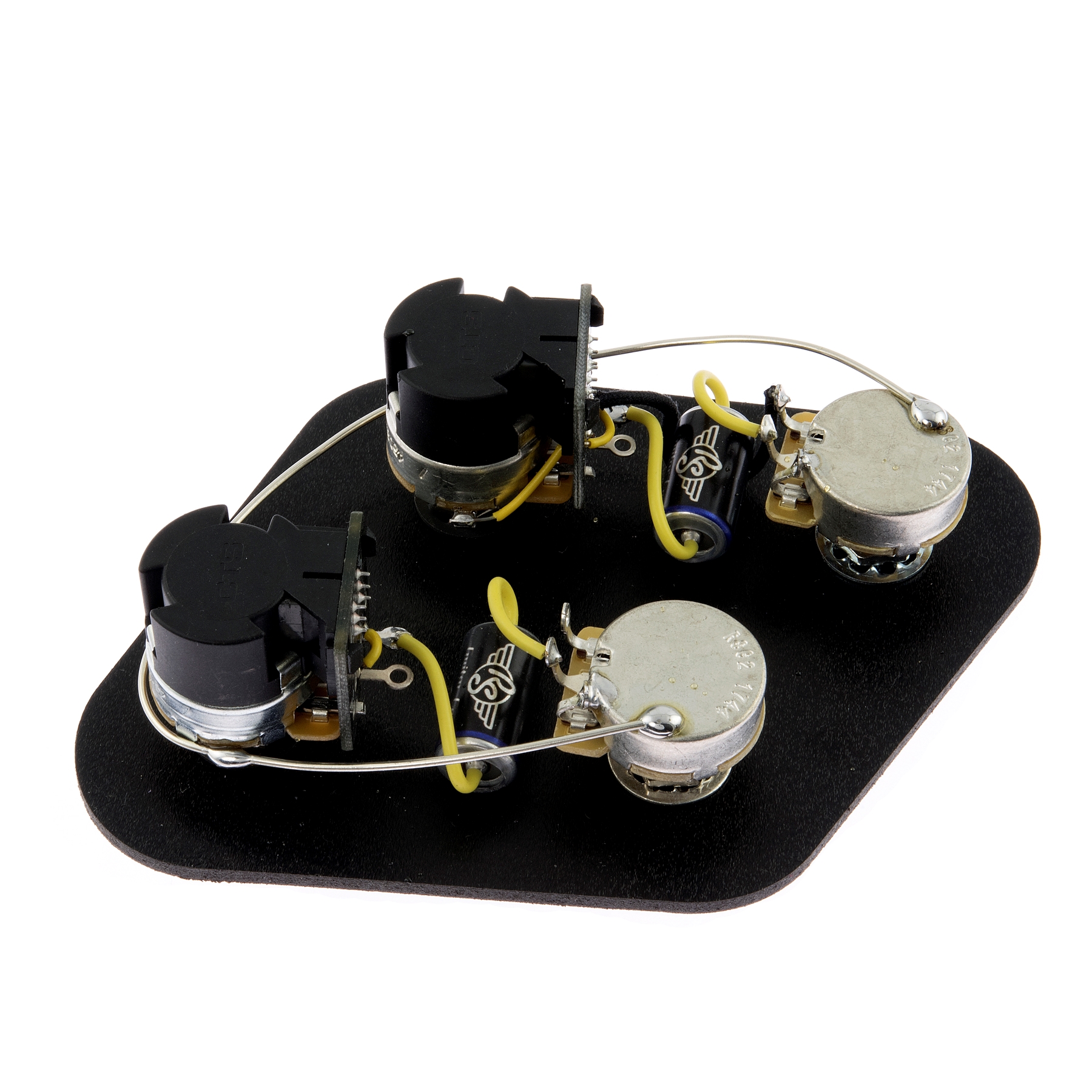 PreWired Vintage 'JP' Electronics Upgrade Kit Short Shaft Charles