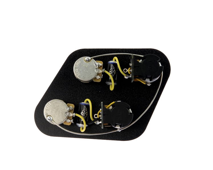 PreWired Vintage 'JP' Electronics Upgrade Kit Long Shaft Charles