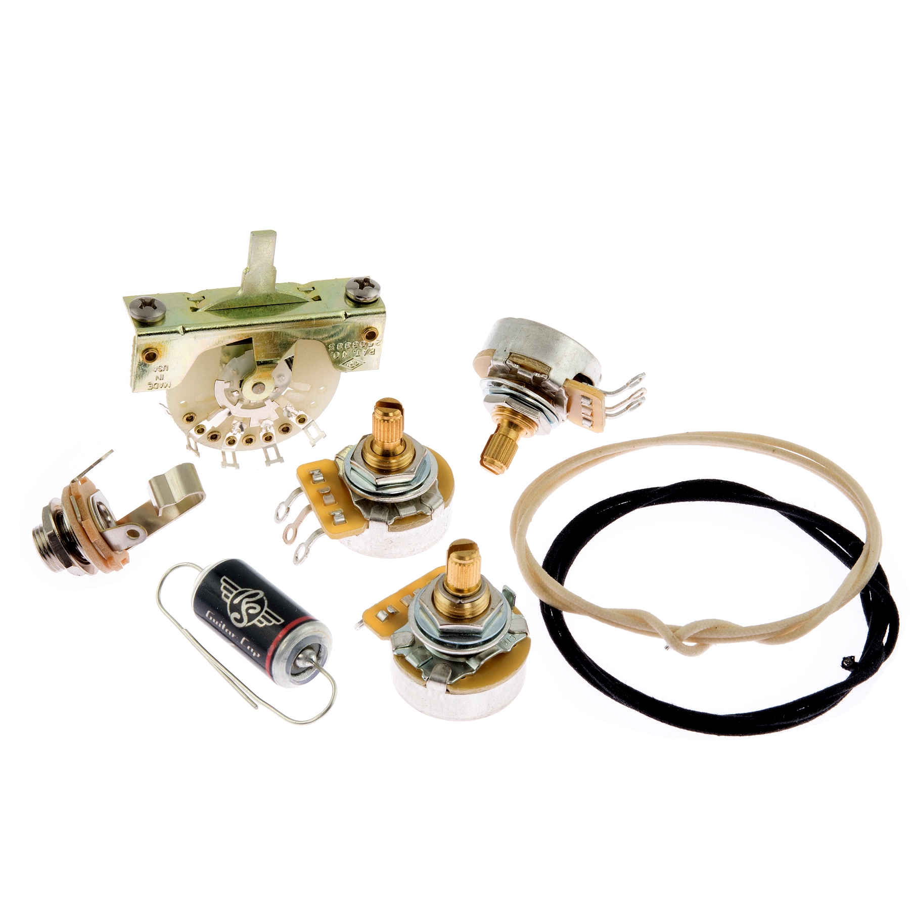 Complete Vintage Strat Style Electronics Upgrade Kit