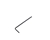 Allen Key .050" For American Strat and Tele Saddle Height Screws