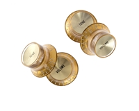 Reflector Knobs Gold with Gold Top