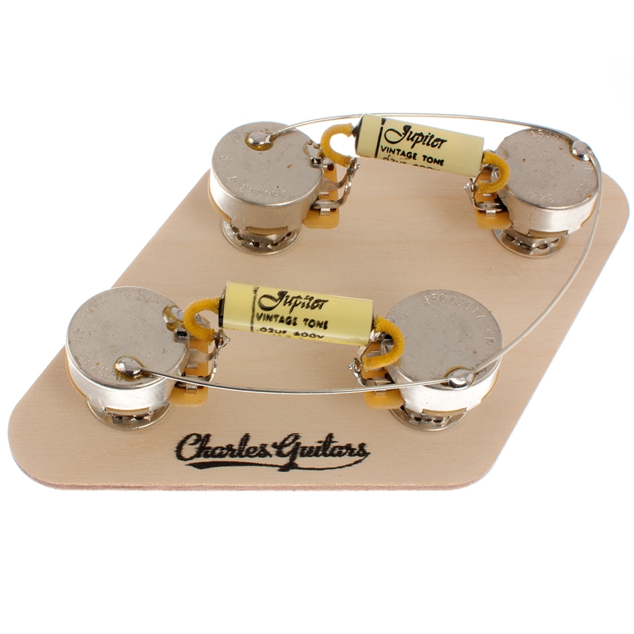 Les Paul Vintage Wiring Diagram - Collection 1 Les Paul Vintage Wiring Diagram from www.charlesguitars.co.uk
