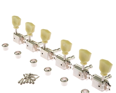 Kluson 3 Per Side Single Ring - Double Line Tuners  