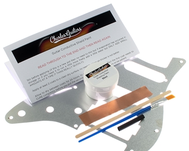Guitar Conductive Shielding Paint with Full Aluminium Shield HSS