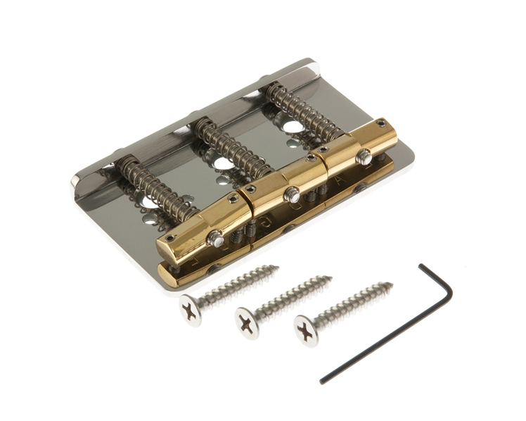 Callaham American Standard Hard Tail Bridge - Enhanced Brass Saddles