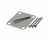 Callaham Neck Plate, Stainless w/ Serial No. (Satin)