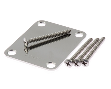 Callaham Neck Plate, Stainless w/ Serial No. (Lustre)