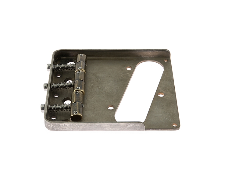 Callaham Vintage Tele Bridge, Enhanced Vintage Compensated Brass