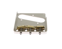 Callaham Vintage Tele Bridge, Slant Compensated Brass Saddles