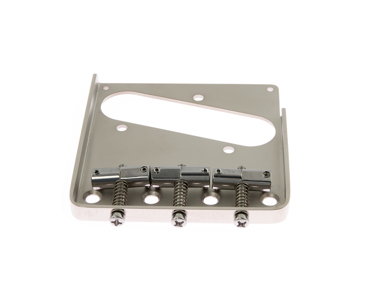 Callaham Vintage Tele Bridge, Enhanced Vintage Compensated Stainless