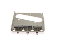 Callaham Vintage Tele Bridge, Enhanced Vintage Compensated Stainless Steel