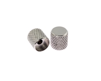 Callaham Tele Knobs, Barrel, Heavy Knurl (Pair)