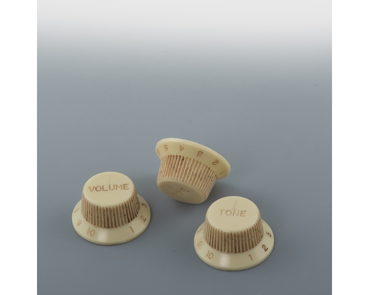 Vintage Relic Aged Light Vintage 57/62 Small Numbers Knob Set