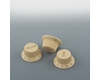 S Type Creme Ivory Small Numbers Knob Set