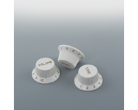 S Type White Small Numbers Knob Set