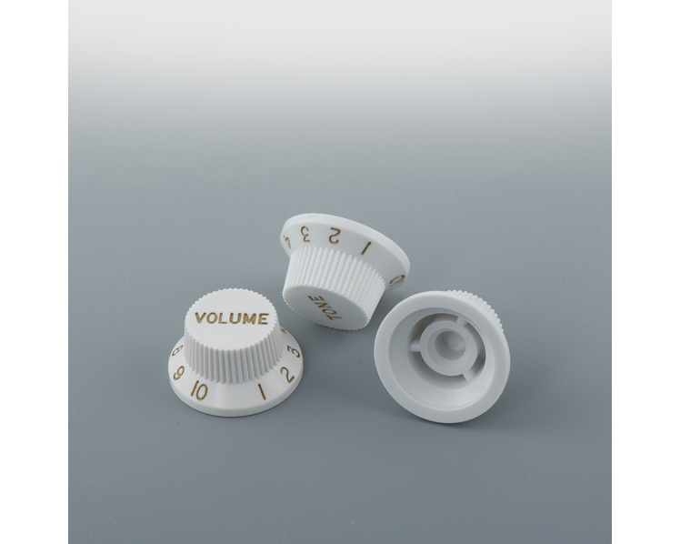 S Type White Knob Set