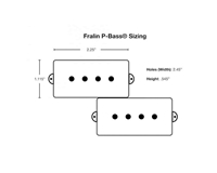 Lindy Fralin Vintage Pickups Set For Precision Bass