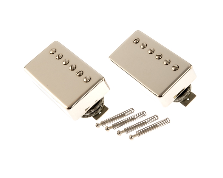 Lindy Fralin Pure PAF Humbucking Pickups, Polished Nickel Covers