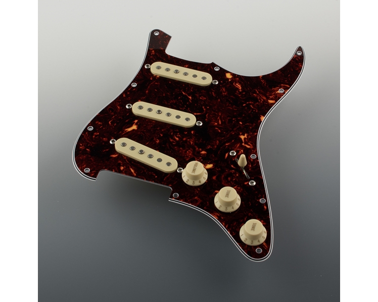 Pre-Wired Brown Tortoise Pickguard