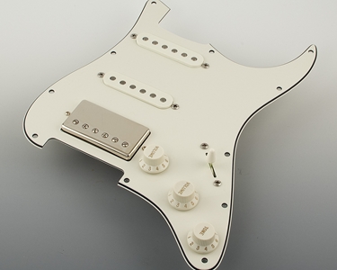 Pre-Wired HSS Parchment Pickguard 