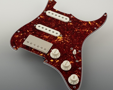 Pre-Wired HSS Red Tortoise Pickguard 