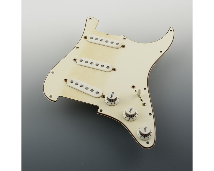 Pre-Wired Vintage Relic Parchment Pickguard