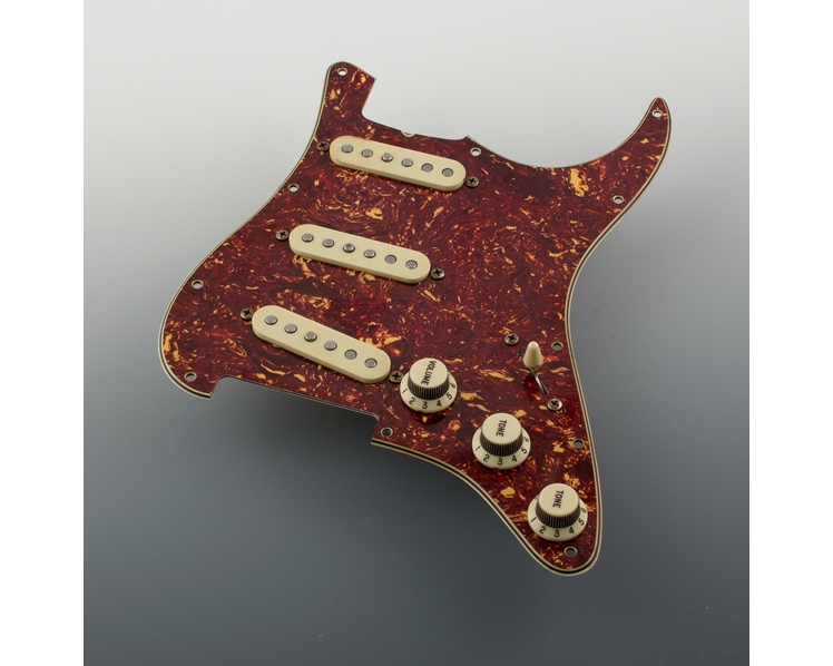 Pre-Wired Vintage Relic Red Tortoise Pickguard