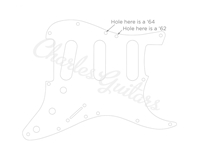 Pre-Wired Vintage Relic Single Ply Pickguard
