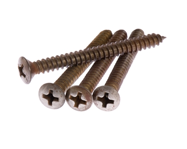 screws aged neck plate phillips