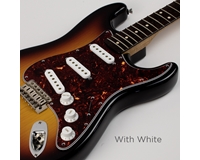 S Type White Pickup Covers Set