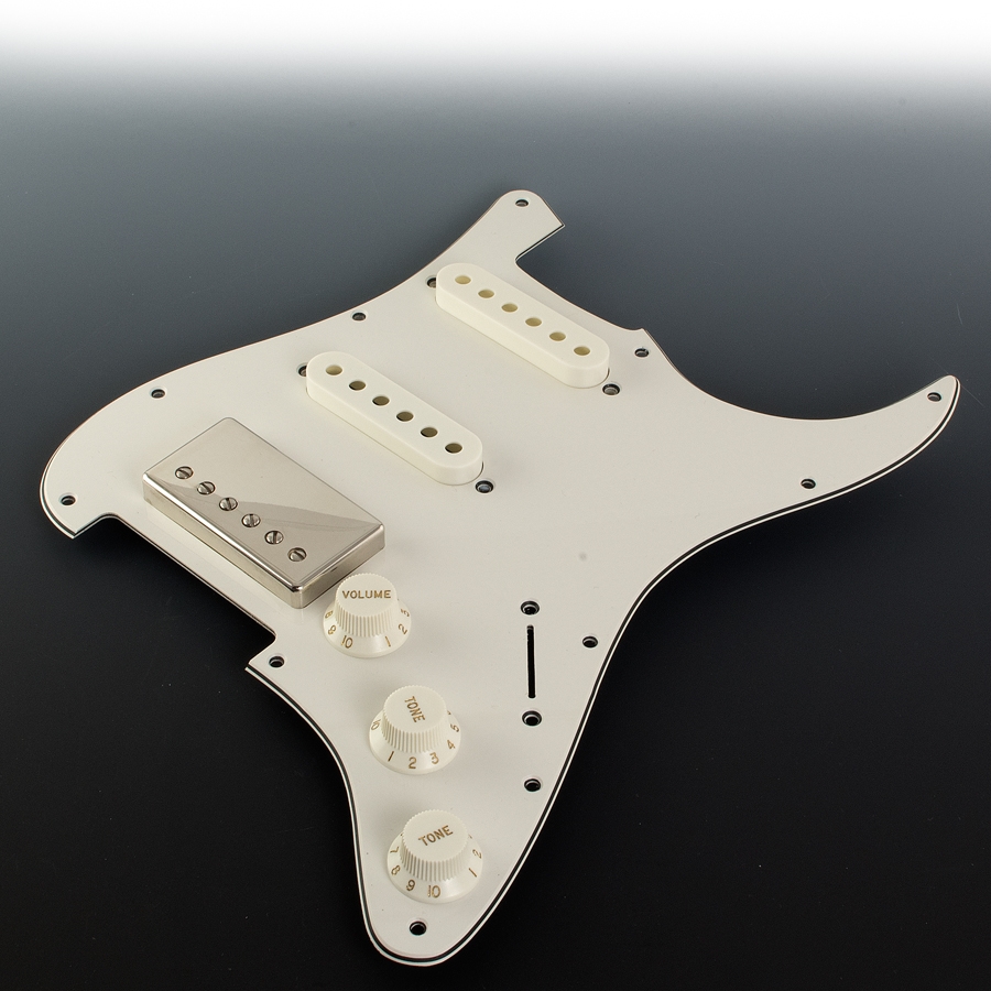 S Type '62 HSS Parchment Pickguard Charles Guitars