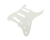 S Type 50's 1 Ply White Pickguard 8 Hole