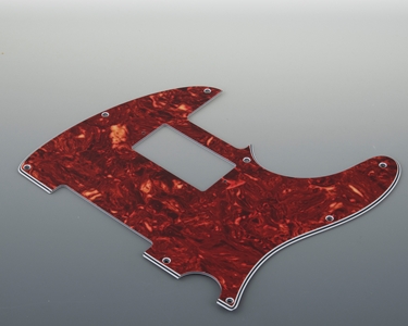 T Type 60's Red Tortoise Pickguard Humbucker Mount 8 Hole