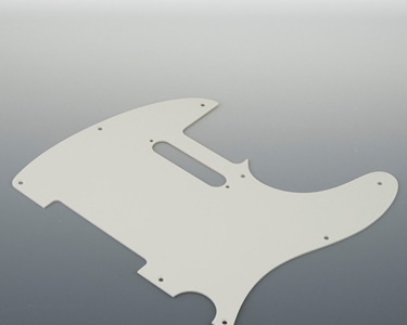 T Type 60's Single Ply Vintage White Pickguard 8 Hole Top Pickup adjust