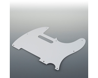 T Type 50's Single Ply White Pickguard 8 Hole