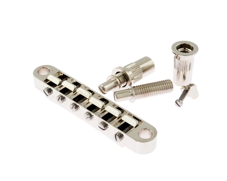 ABM 2506N Bell Brass Big Stud Epiphone Nickel Bridge Kit