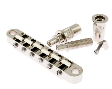 ABM 2506C Bell Brass Big Stud Epiphone Nickel Bridge Kit