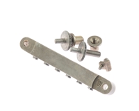 ABM 2500N Bell Brass ABR-Style in Nashville Form De Shined Nickel Bridge Kit