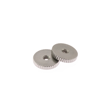 ABR-1 Thumbwheel Steel Coarse Knurl Nickel