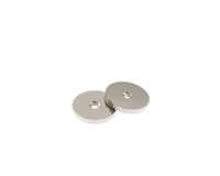 ABR-1 Thumbwheel Brass Vintage Thin Nickel