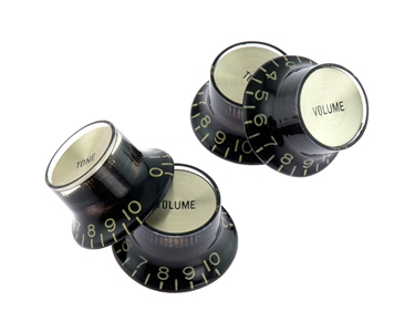 Black_Reflector_Knobs_Gold_Vintage