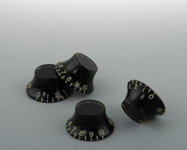 CAB Black Top Hat Knobs
