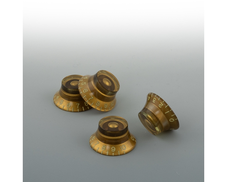 CAB Gold Top Hat Knobs