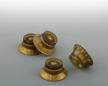 CAB Gold Top Hat Knobs