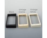 CAB M-69 PAF Humbucker Mounting Rings Black