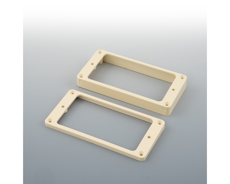 CAB M-69 PAF Humbucker Mounting Rings Vintage Creme