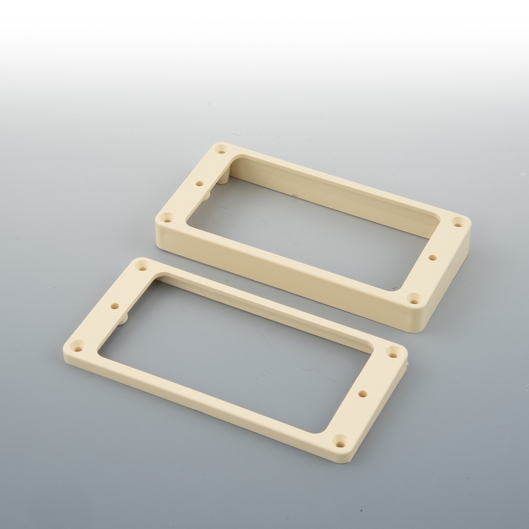 CAB M-69 PAF Humbucker Mounting Rings Vintage Creme :: Charles Guitars